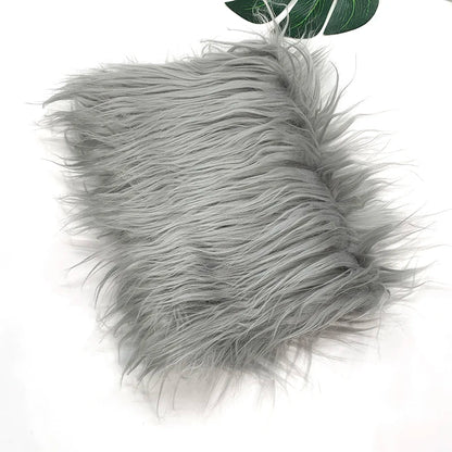 Faux Fur Fabric 46 Colors 160x50cm 8cm Soft Long Plush Handmade Doll/Clothing Shaggy Fabric
