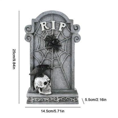 Tombstones for Graves Halloween Tombstone Decorations for Cemetery Headstones Signs Miniature Gravestones for Props Crafts