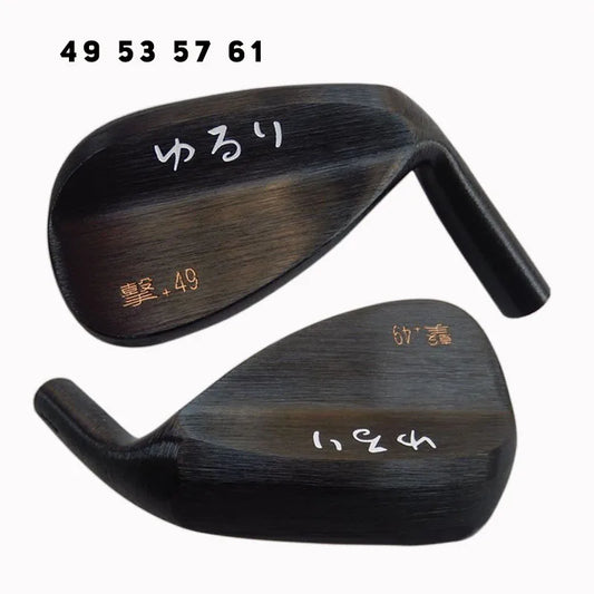 Yururi Wedge Forged Golf Wedges Set 49 53 57 61Degree Golf Sand Wedge Club Yururi Golf