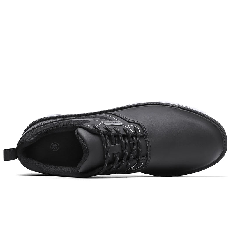 Waterproof Golf Shoes Men High Quality Leather Professional Outdoor Golfing Sneakers Walking Exported to Europe and America40-47