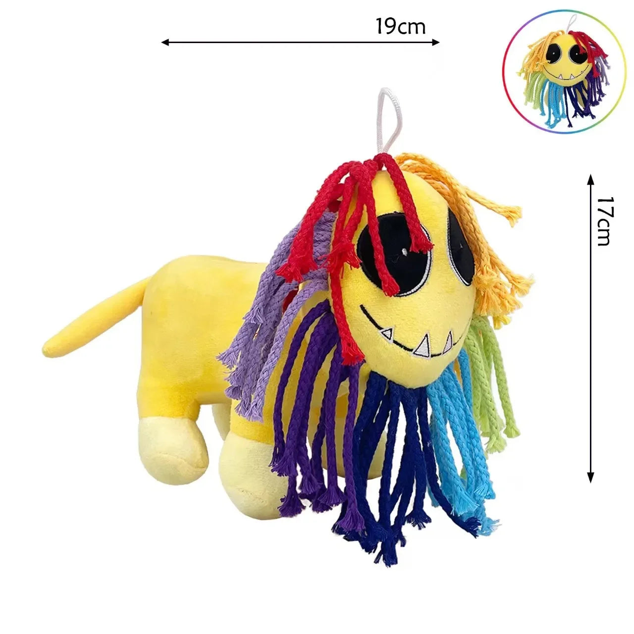 Nightmare Critters 4 Pianosaurus Jingle Plush Toy Yarnabys Lion Plushie Soft Stuffed Play Time Doll Toy for Kids Birthday GIft