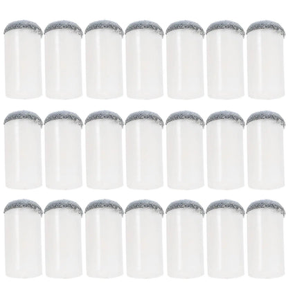 50pcs Billiard 13mm Leather Replacement Pool Stick Accessories Portable Cue Tips Leather Billiard Tips Gaming Tools