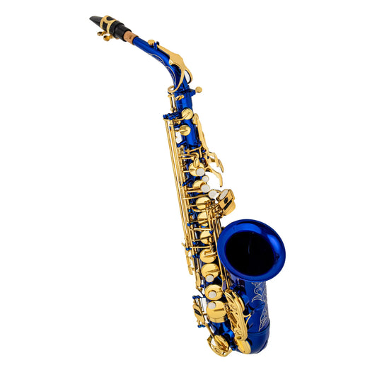 Alto Saxophone Wind Instrument E-Drop Children's Beginner Adult Professional Performance Grade Saxophone Full Set of Accessories