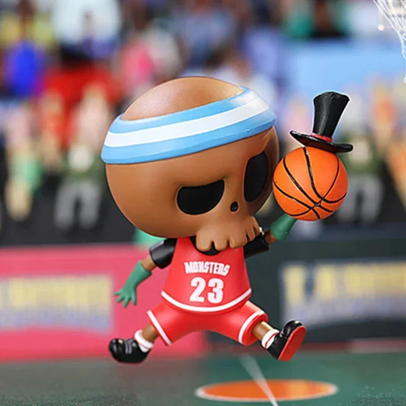 POP MART LABUBU THE MONSTERS Sports Series Blind Box Toys Anime Action Figure Caixa Caja Surprise Mystery Box Dolls Girls Gift