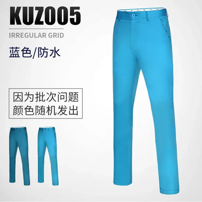 PGM Authentic Golf Pants Men Waterproof Trousers Soft Breathable Golf Clothing Summer Sizes Xxs-Xxxl KUZ005