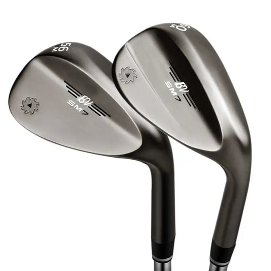 Custom Logo Golf Clubs Wedges 56/60 Degrees Steel Shaft With Head Cover Stainless Steel Golf Wedges Set