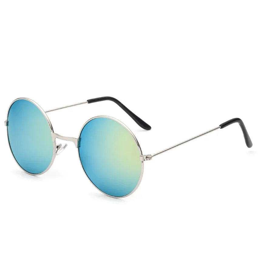 FOENIXSONG Fashion Pilot Sunglasses for Women Men  Classic Eyewear Gradient Mirrored Blue Silver Gray Sun Glasses Sunglass
