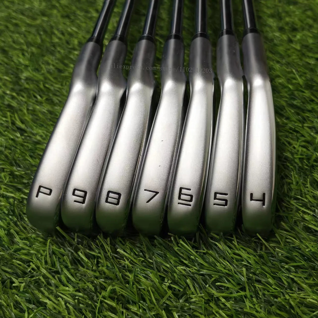 Golf Club Iron Set for Men P.MC Series 7MC Forged R, S, SR Flex Steel, Graphite Shaft, Head Cover, Brand New With Logos