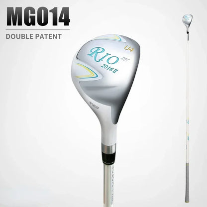 PGM RIO Women Golf Clubs Drivers 1/3/5/Hybrids Wood 460CC Capacity Aluminium Alloy Carbon for Beginer Traning MG014