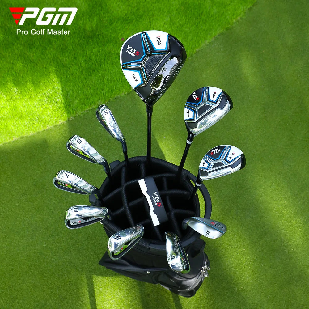 PGM New Golf Club Set for Men 11 Pcs Beginner's Training Golf Rod Men's Golf Set Right Hand Combo Set MTG073