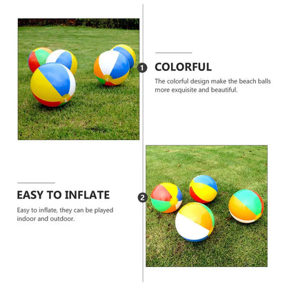 Summer Colorful Inflatable Balloons Outdoor Swimming Pool Play Party Water Game Balloons Beach Sport Ball Fun Toys for Kids