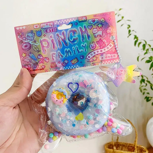 Dessert Squeeze Toy Food Shape Stress Relief Fidget Toys Slow Rising   Donuts Funny Pinch Toys Kids Birthday Christmas Gifts