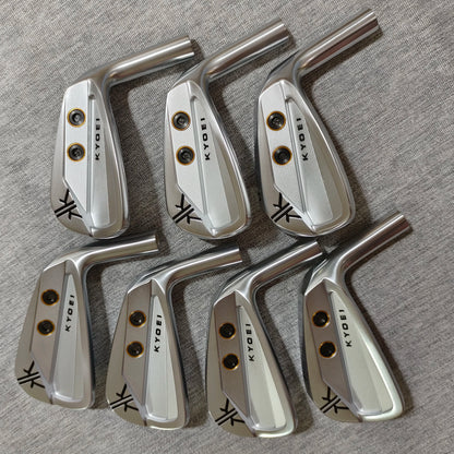 Tianwell Original KYOEI Golf Irons Set Silver Forged  4 5 6 7 8 9 P 7pcs for Men Golf Iron Head Only No Shaft
