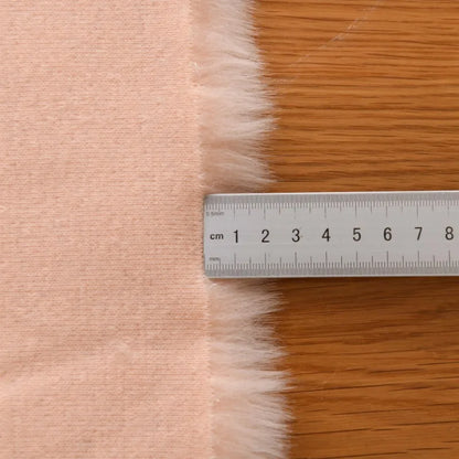 2.5cm Imitation Rabbit Fox Fur Grass Counter Decoration Carpet Clothing Scarf Animal Fur Suit Fabric