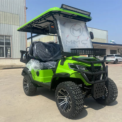 Golf Buggy Elektrický Golf Trol Lifted 4 Passenger Brand New Powerful 4 Wheel Club Car Electric Golf Cart