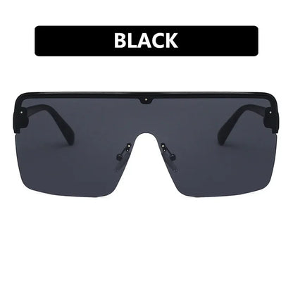 Hot Fashion Brand Designer Sunglasses Women Summer Rimless Square Shades Sun Glasses Eyewear Sunshines Luxury Sunglasses Woman