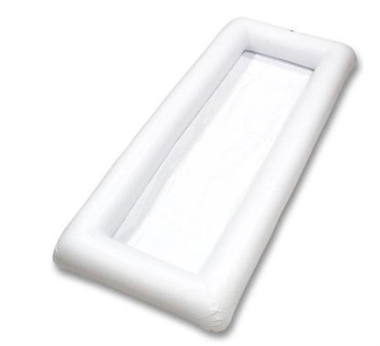PVC Inflatable Outdoor Pool Rafts Beach Swimming Portable Inflatable Ride-Ons Water Ice Bucket Salad Beer Bar