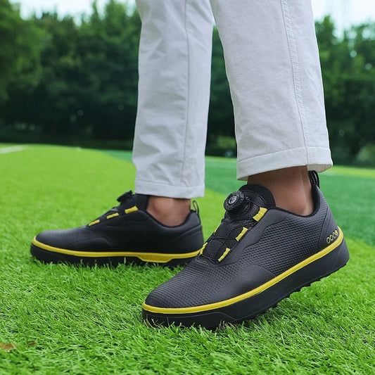 Golf Sneakers Summer Men's Shoes Comfortable Cushioning Sneakers Knob Waterproof and Anti Slip