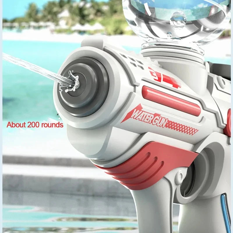 Summer Electric Automatic Water Gun Large-Capacity Swimming Pool  Water Beach Outdoor Toys for Boys Girls Children Gifts