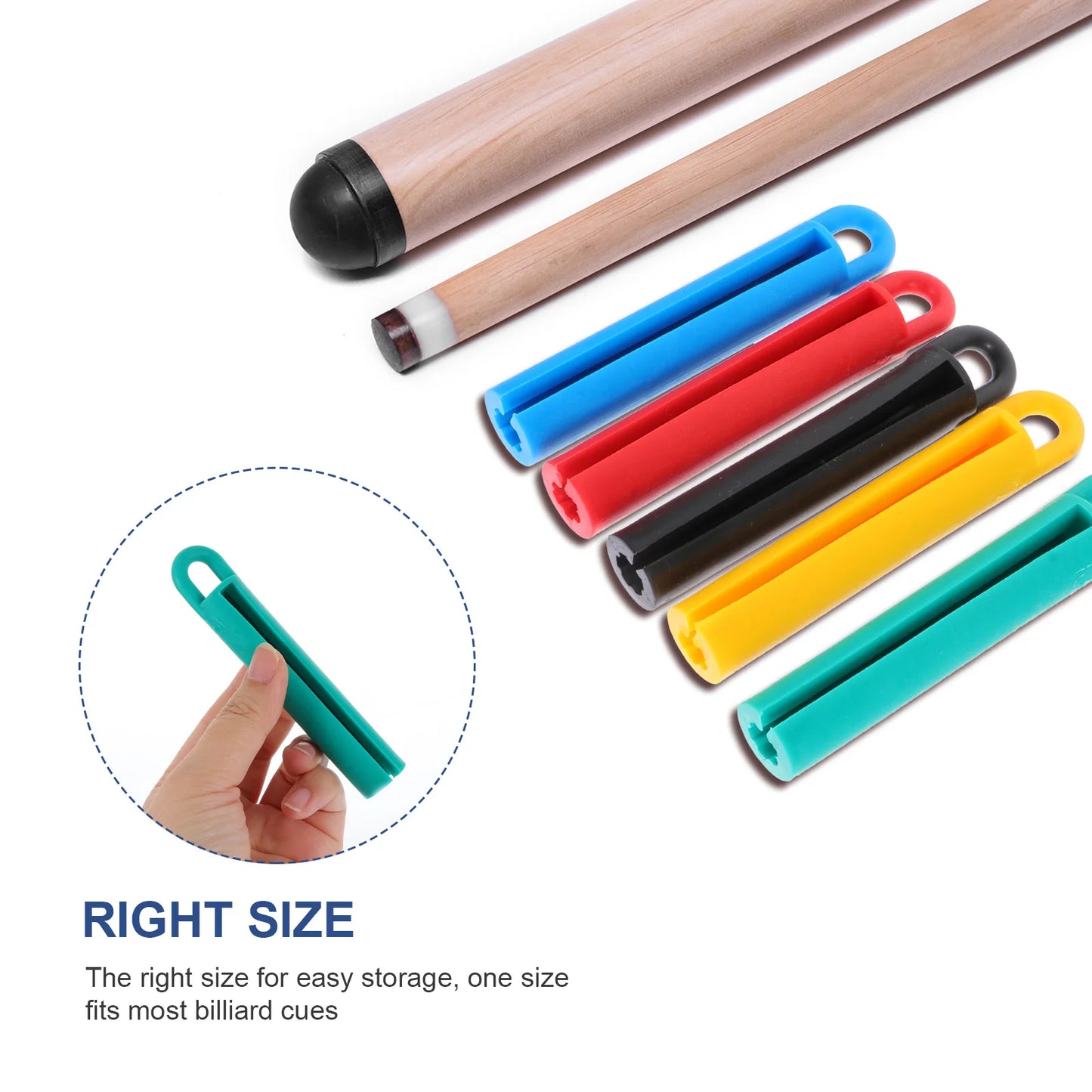 15Pcs Billiard Billiard Cue Hangers Cue Hangers Wall Mounting Snooker Stick Holder Cue Storage Tool Entertainment Supplies