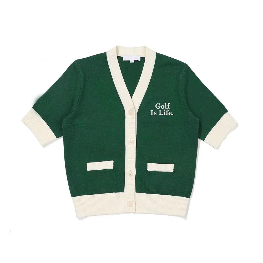 2025 New Women's Summer Knitted Shirt, Women's Golf Sports T-Shirt, Comfortable and Breathable, Free Shipping