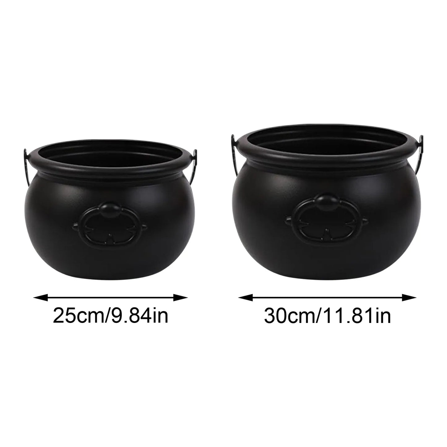 Halloween Witch Cauldron With Magic Floating Bottle Fog and Maker Holiday Halloween Party Atmosphere Decoration Supplies