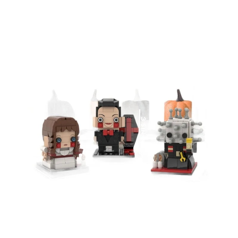 The Conjurings Halloween Themed Building Block Horror Film Sets Figures Anna Bell Collectibles Decorations DIY Model
