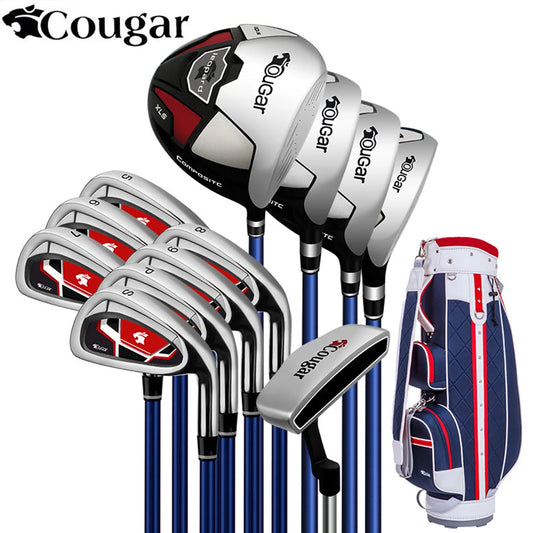 Men's Golf Clubs Full Set Clubs With Bag 12\4 PCS Golf Driver Wood Clubs Steel and Carbon Clubs Set R Flex for Beginners