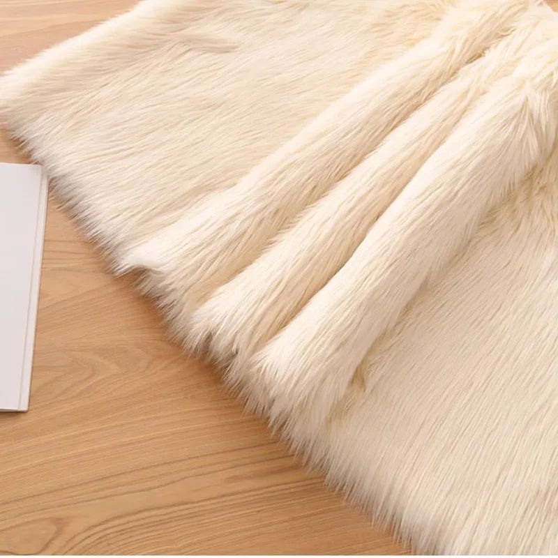 4cm Long Fur Plush Fabric Sewing Fur Clothes Upholstery Toys Coats Doll Soft  Faux Fur Designer Fabric Patchwork