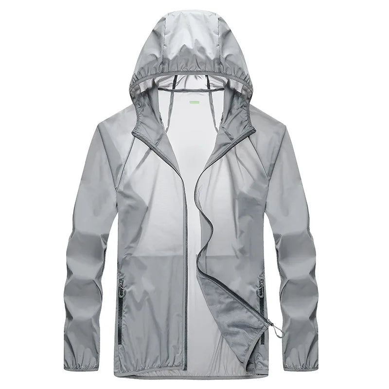 Golf Raincoat Rain Jacket Waterproof Lightweight Quick-Dry UV Sun Protection Breathable Outdoor Sports Men Women Golfing Apparel