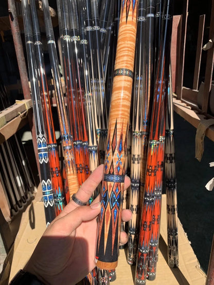 New Design Superior Quality High Technic Fiber Carbon Graphite Shaft Billiard Pool Cue Stick With Mini Extension Butt