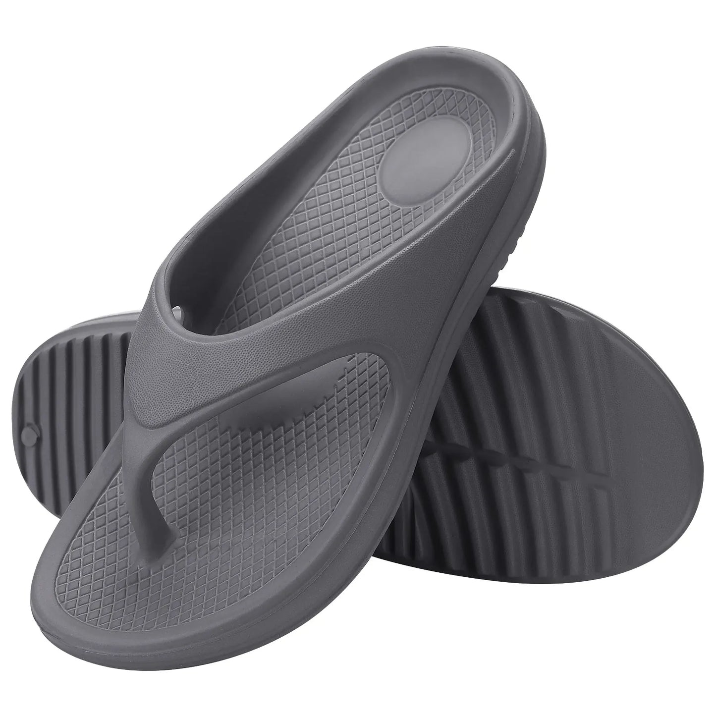 Smile Pop Orthopedic Women's Flip-Flops Summer Sandals for Women Soft Summer Beach Shoes New Arch Support Recovery Flip Flops
