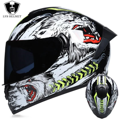 Men Motorcycle Helmet Women Full Face Warm Winter Motor Bike Moto Scooter Motorbike Helmets
