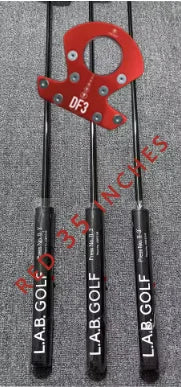 LAB Golf DF3 Putter Balanced Putter Black/Blue/Green/Red/Pink Color Black Steel 33 34 35 Inch LAB Golf Club With Head Cover