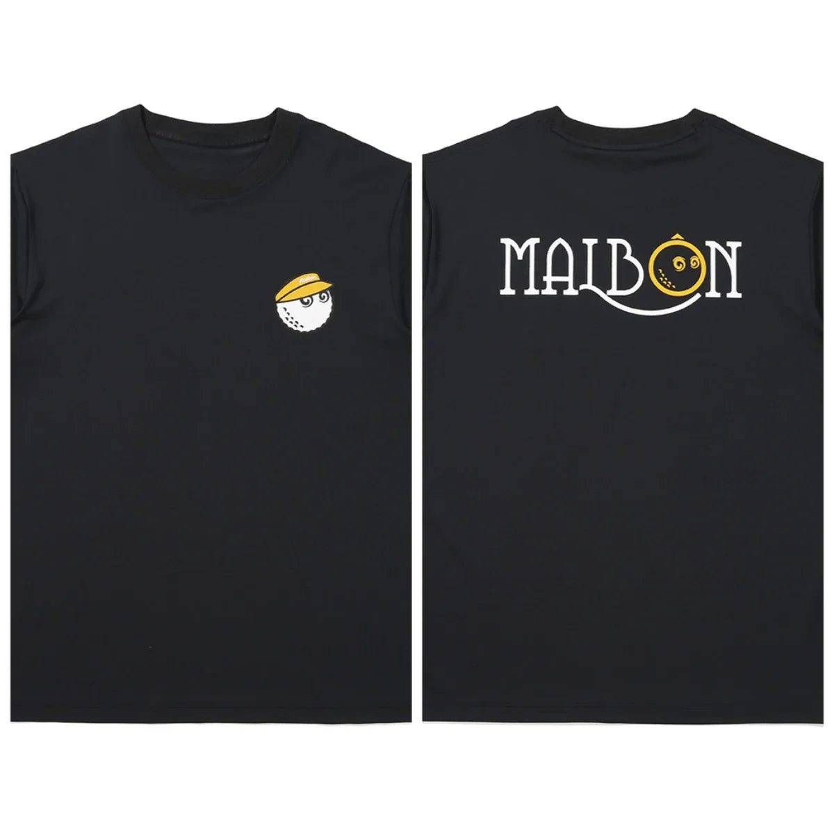 2025 Classic Brand GOLF Printed T-Shirt Men's and Women's Short-Sleeved T-Shirt Summer Crewneck Outdoor Sports Top Pure Cotton