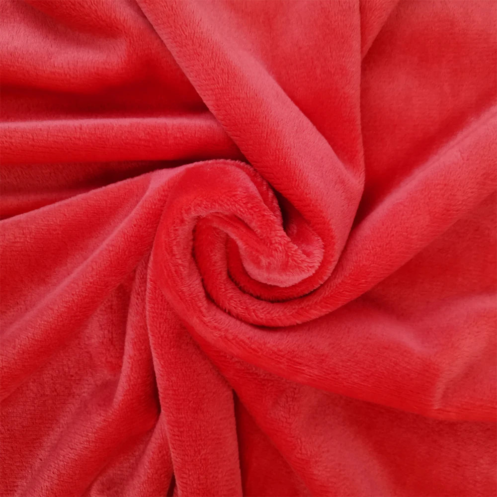 Short Plush 50cm*160cm Crystal Super Soft Plush Fabric for Sewing Dolls DIY Handmade Home Textile Cloth for Toys Plush Fabric