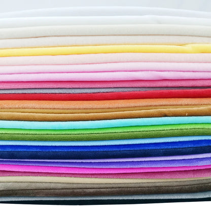 Short Plush 50cm*160cm Crystal Super Soft Plush Fabric for Sewing Dolls DIY Handmade Home Textile Cloth for Toys Plush Fabric