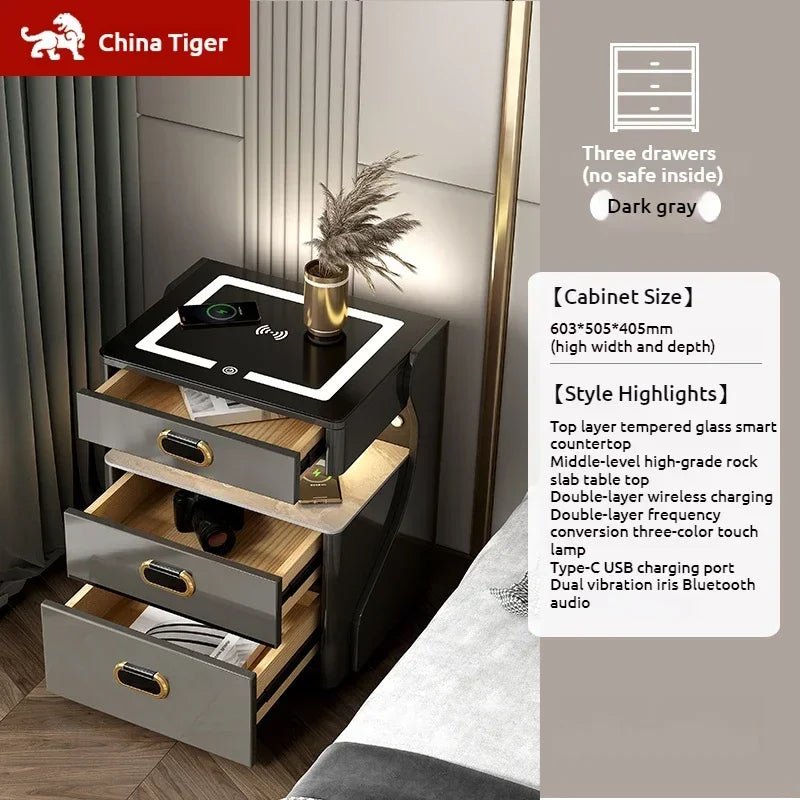 Modern Console Nightstands Smart Closets Mobile Storage Nordic Coffee Tables Designer Luxury Table De Chevet Indoor Furnitures