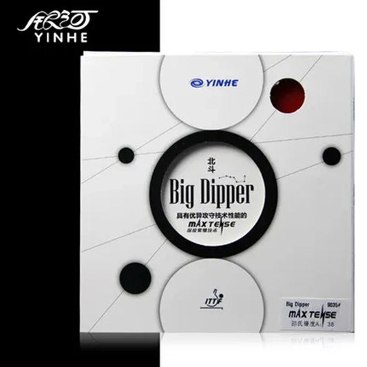Yinhe Big Dipper Max Tense (Tacky) Pips-In Ping Pong Table Tennis Rubber With Sponge