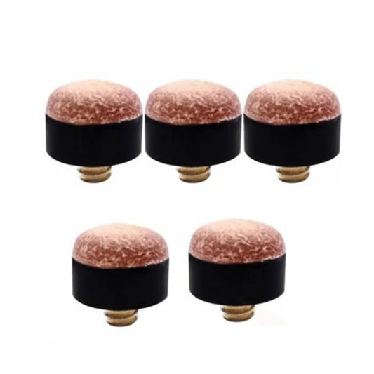 5/10Pcs Screw in Cue Tips Snooker Pool Billards Tip Head Replacement Parts Economic Pool Table Club Snooker Cue Accessories