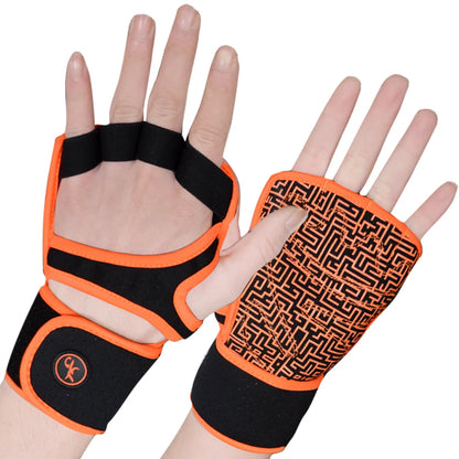 MOREOK Gym Gloves Beathable Full Palm Protect Fitness Training Workout Gloves Anti-Slip Weight Lifting Gloves Exercise Glove Men