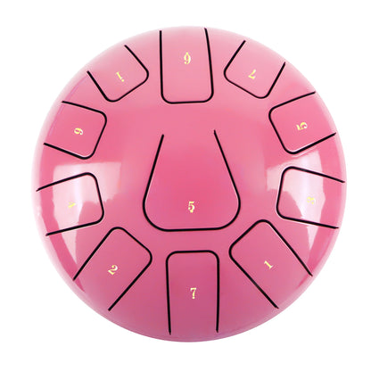 8 Inch Steel Tongue Drum 11 Notes Handpan Drum With Drum Mallet Finger Picks Percussion for Meditation Yoga(Wholesale Price)