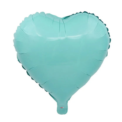 1pc 18inch Star Heart Inflatable Helium Balloon Birthday Party Decorations Kids Foil Balloons Wedding Christmas Supplies Gifts