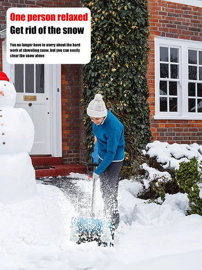 New Winter Cordless Electric Snowplow Lithium Electric Snow Sweeper Cordless Snow Shovel Courtyard Street for Makita Battery