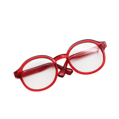 6.5cm 9cm Transparent Plastic Glasses for 1/8 1/6 1/3 1/4 BJD for Labubu MSD SD Plush for EXO Doll Sunglasses