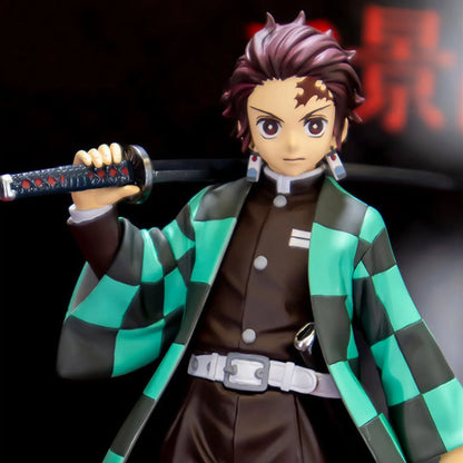 14CM Anime Demon Slayer Toy Kimetsu No Yaiba Figure Kamado Tanjirou Action Figure Agatsuma Zenitsu Nezuko Warrior PVC Model Toys