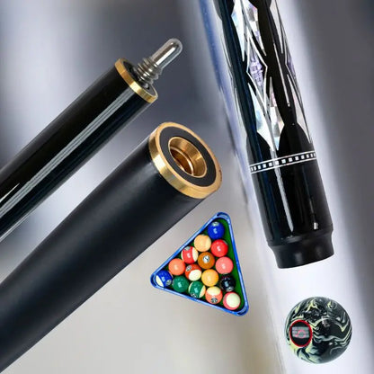 9.5mm Tip Pool Cue Carbon Billiard Cue Stick Case Billiard Accessories Equipment