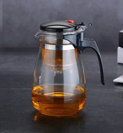 Heat Resistant Glass Teapot With Infuser Filter Chinese Kung Fu Puer Oolong Tea Teapot 500ml-900ml  Tea Pot Water Kettle