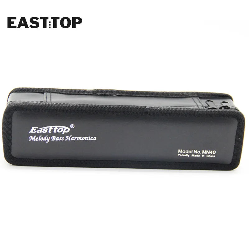 EASTTOP T1-1s( Mn40)  Melody Bass Harmonica Musical Instruments Pocket Harmonica  for Adults Kids Players
