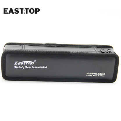EASTTOP T1-1s( Mn40)  Melody Bass Harmonica Musical Instruments Pocket Harmonica  for Adults Kids Players